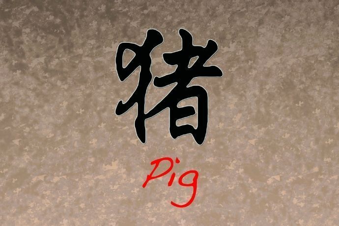 Símbolo do signo chinês de Porco