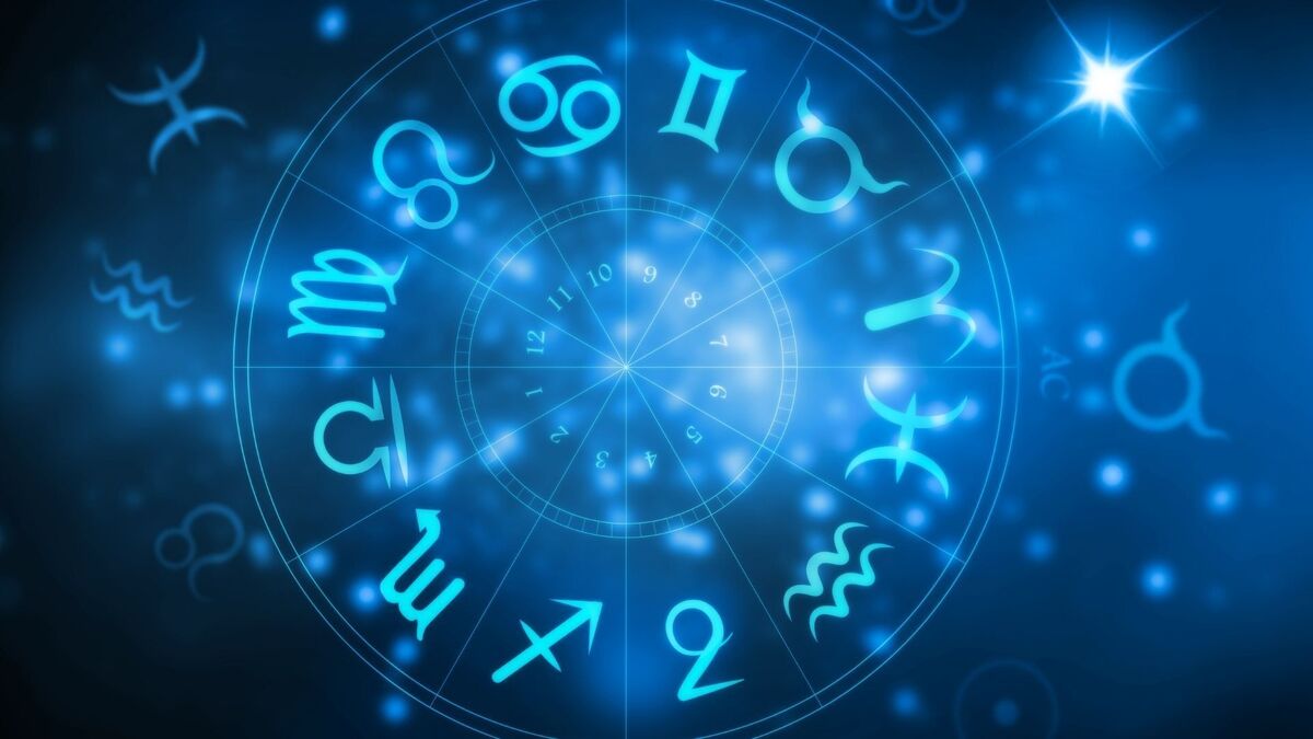 Símbolos de todos os signos do zodíaco.