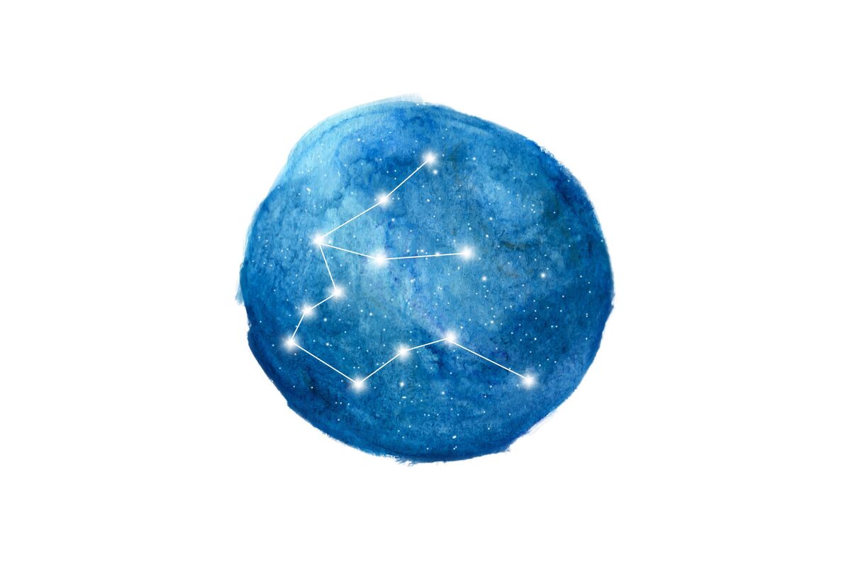 Constelação do signo de Aquário.