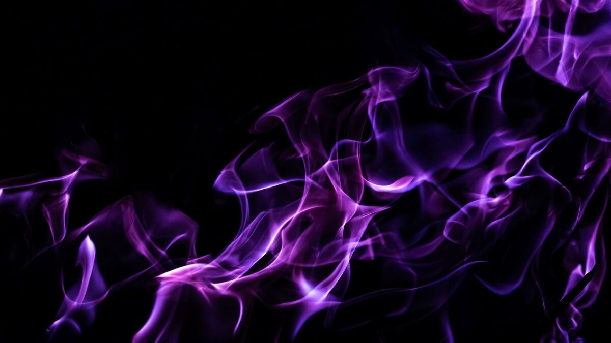 Fogo violeta.