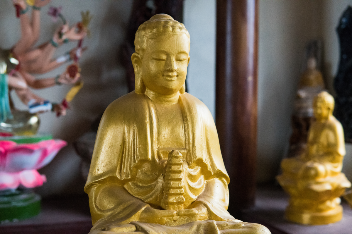 Figura do Buda. 