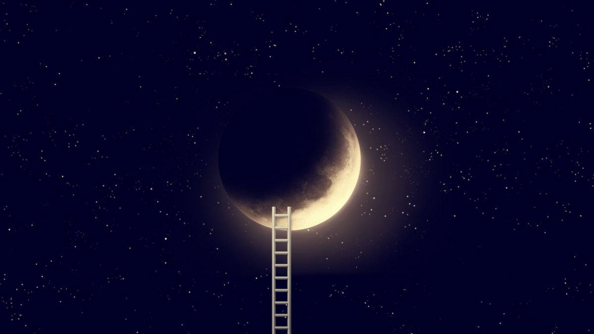 Uma lua.