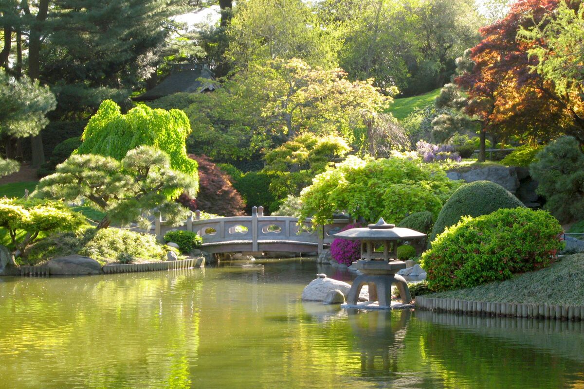 Jardim Zen.