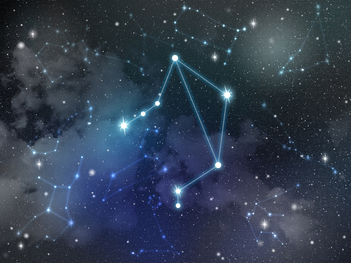 Imagem da constelação de Libra