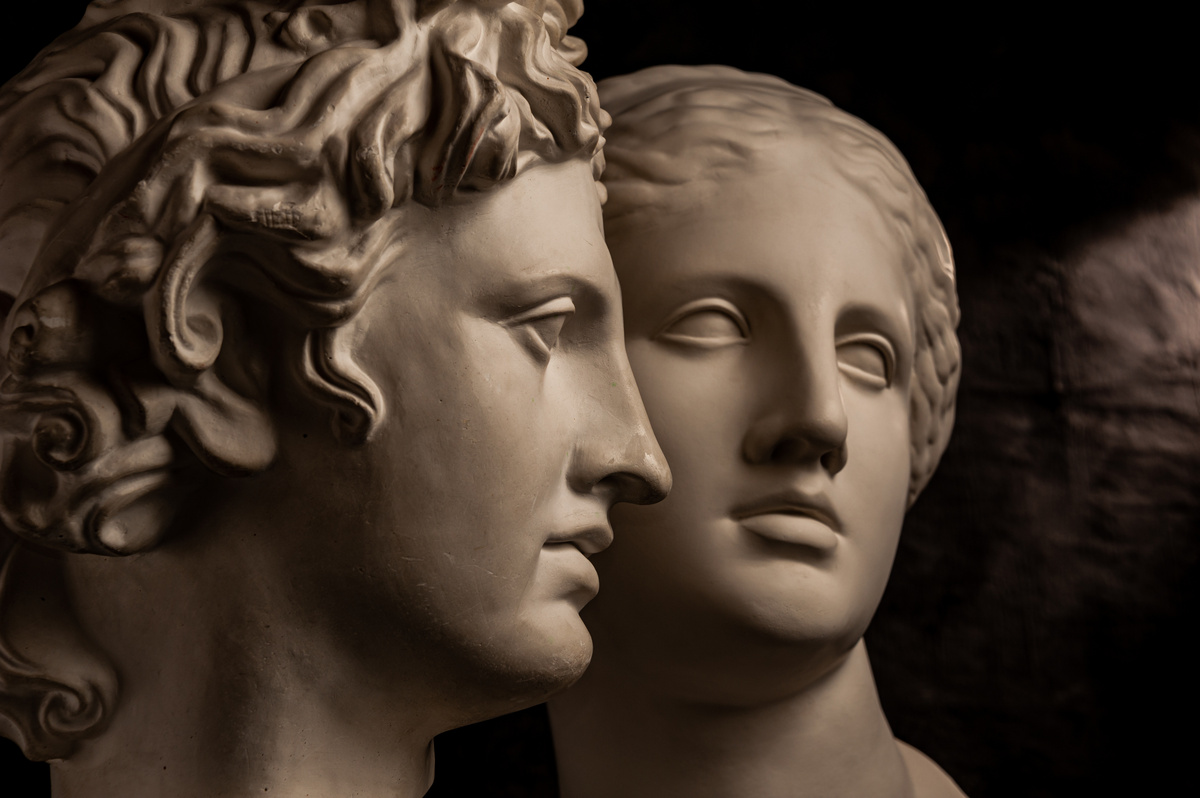 Escultura de Deuses Gregos