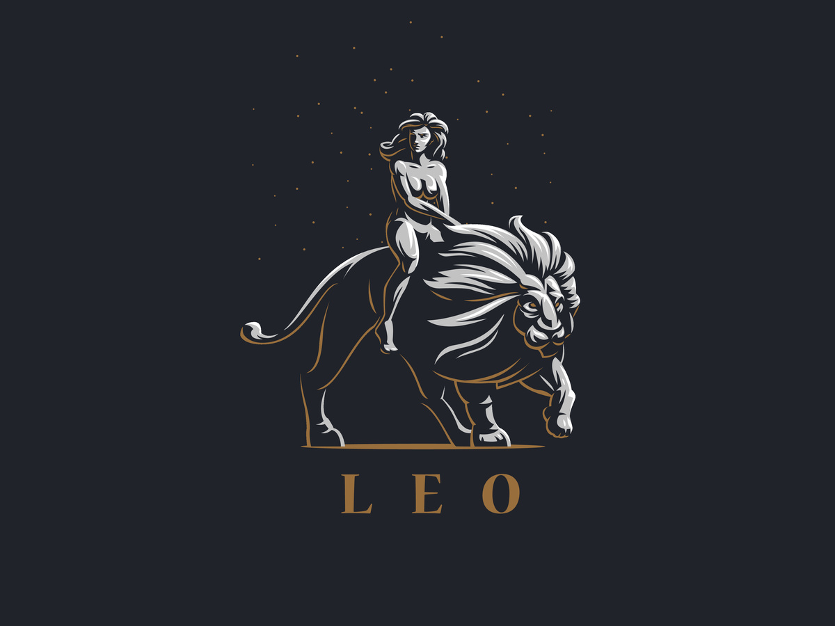 Imagem do símbolo do signo de leão