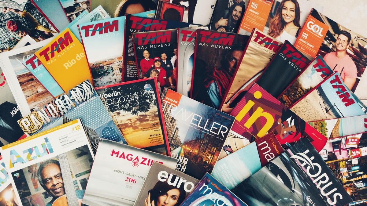 Diversas revistas.