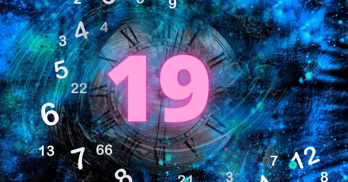 Número 19 na numerologia kármica