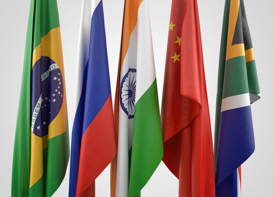 Bandeiras de vários países