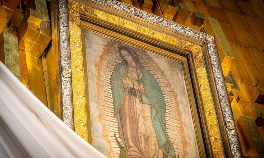 Manto de Nossa Senhora de Guadalupe.