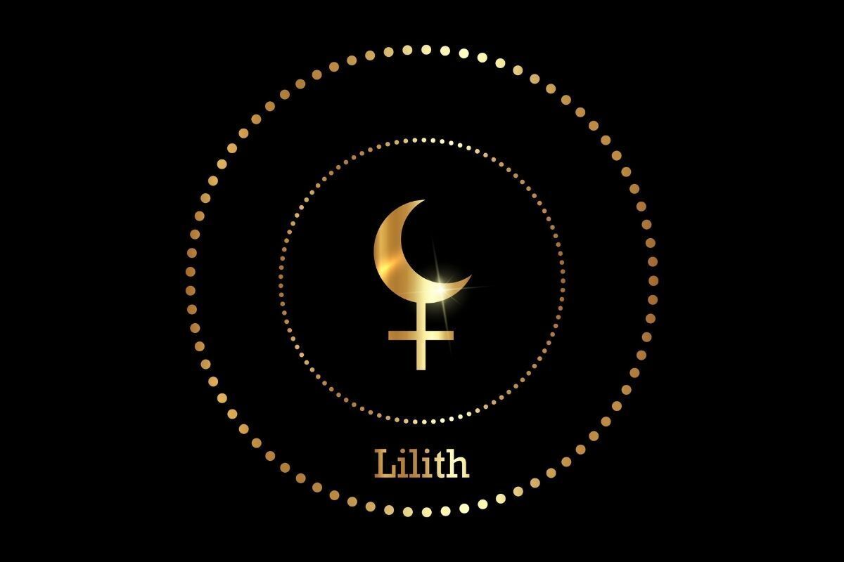 Símbolo de Lilith na Astrologia