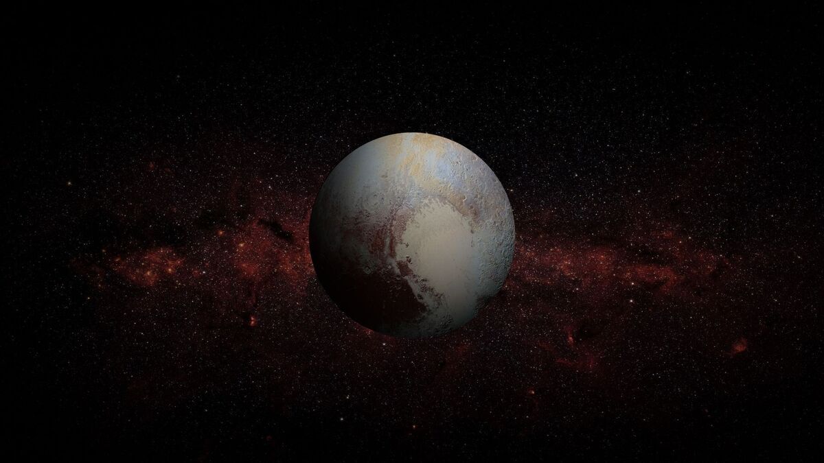 Planeta Plutão.