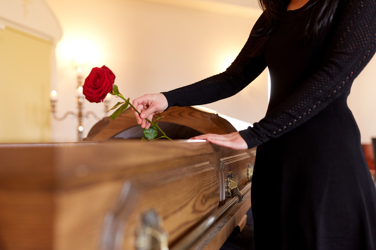 Funeral de parente falecido
