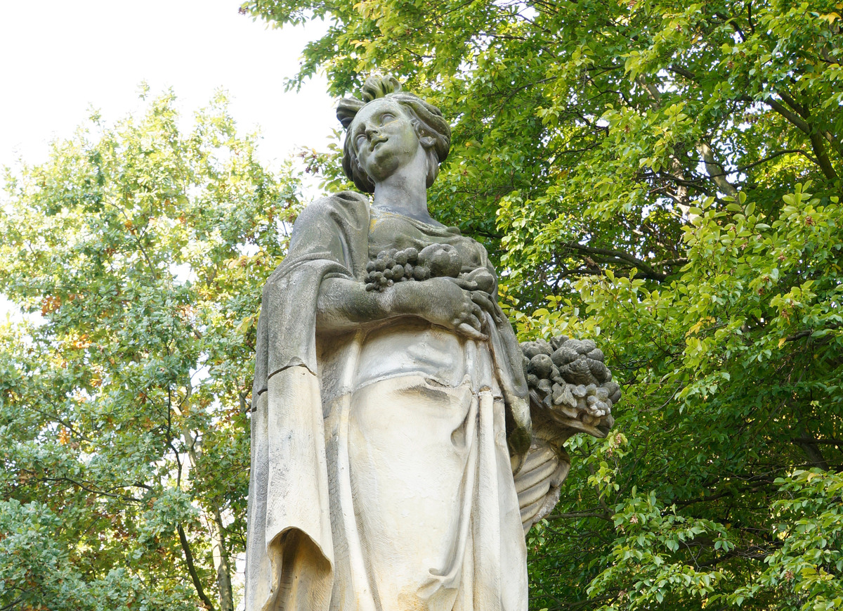 Estátua da Deusa romana Abundância