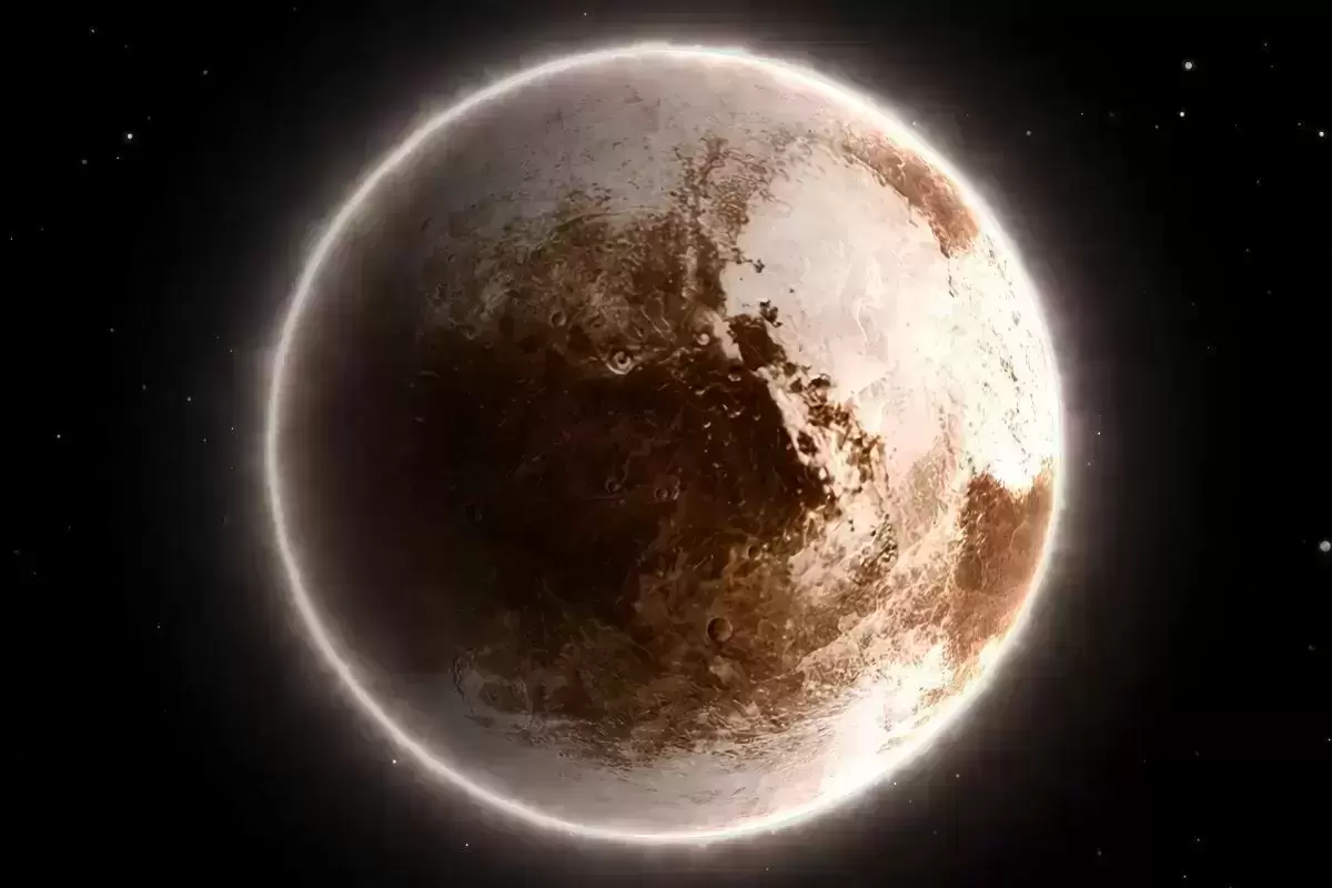 Planeta Plutão.