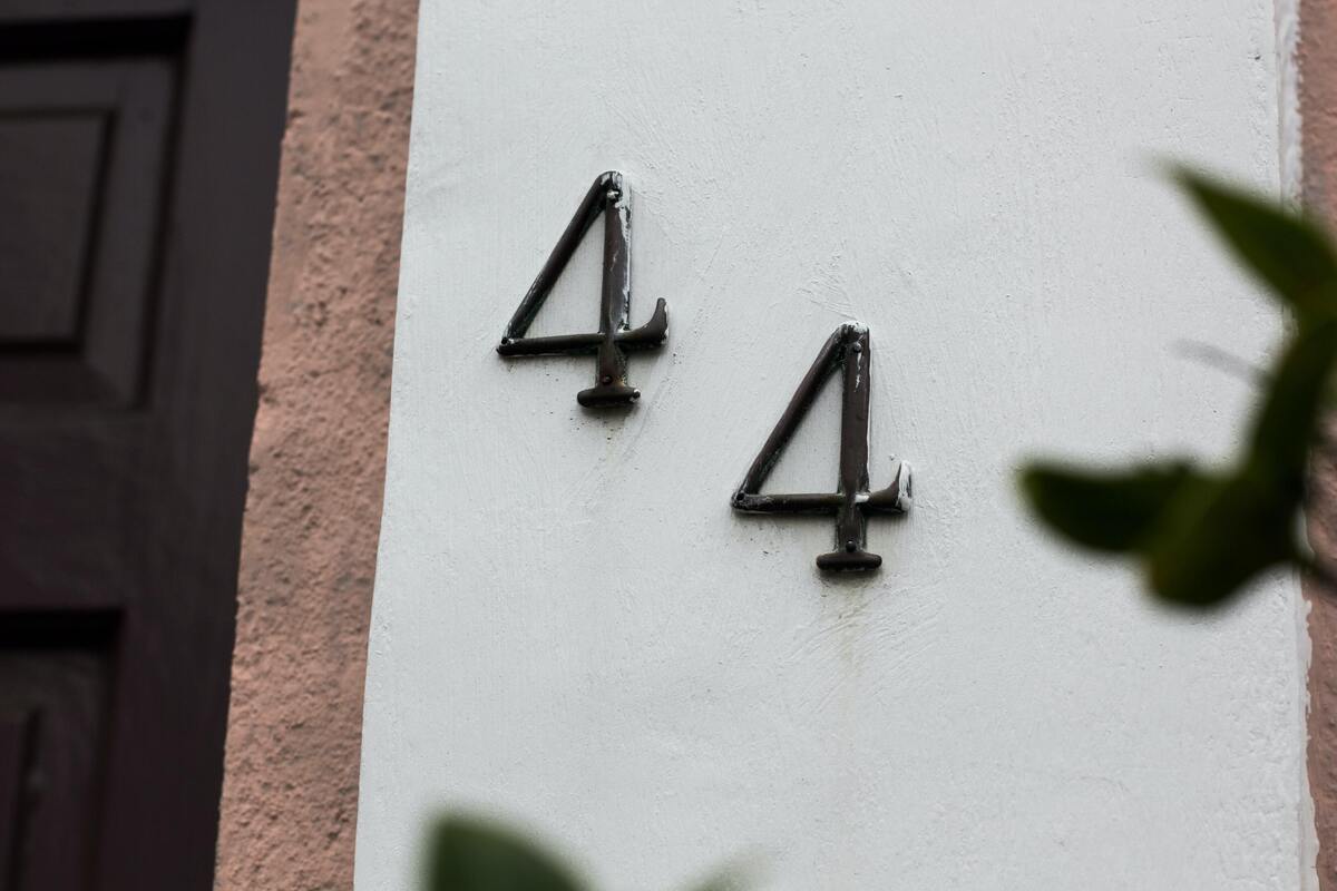 Número 44 em casa