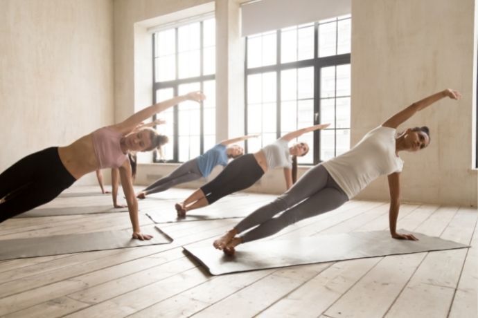 Aula de yoga