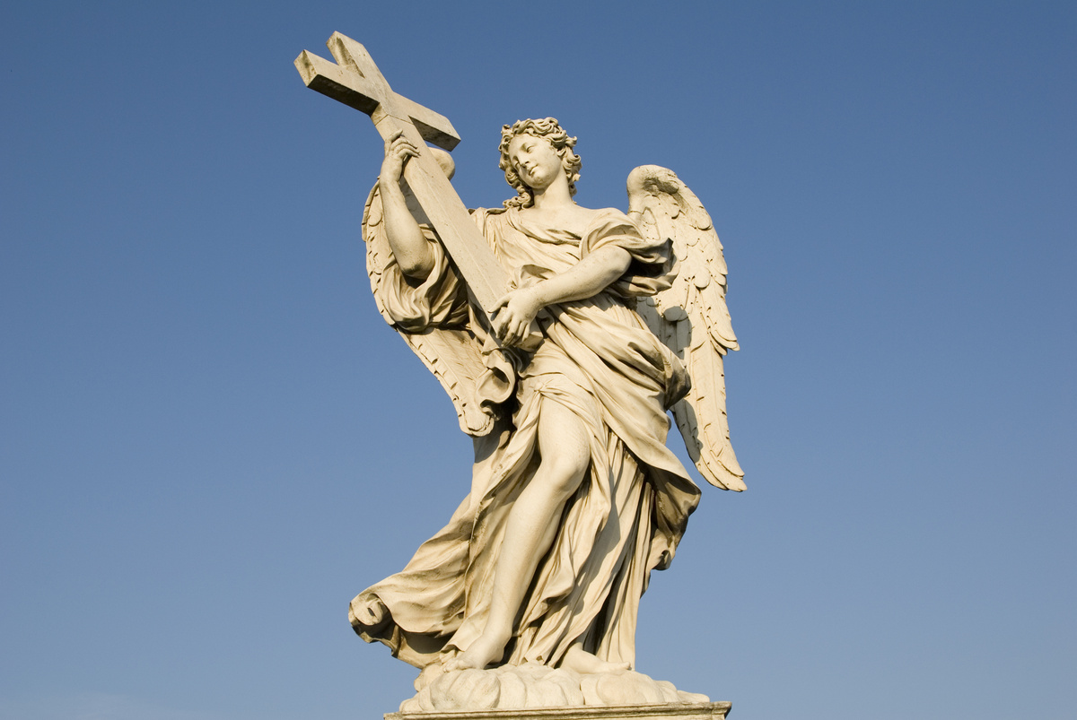 Estátua de anjo principado