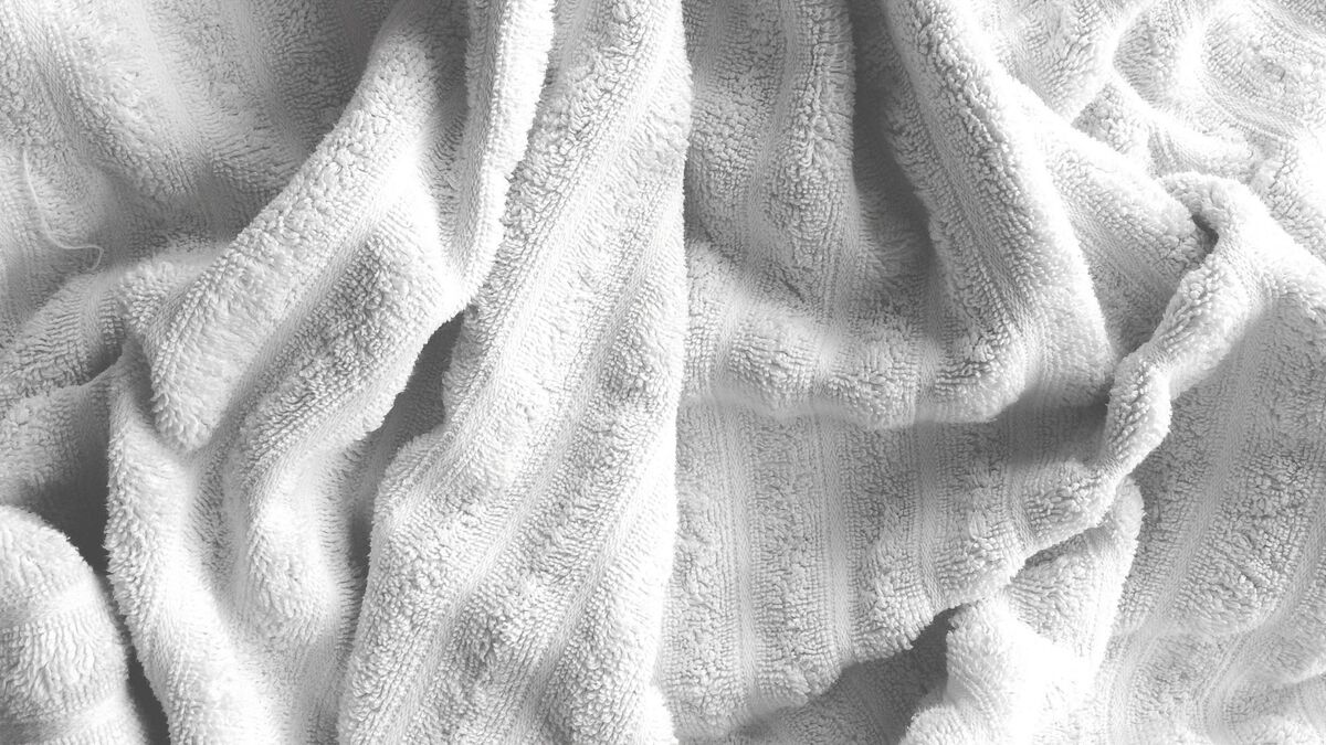 Imagem de toalha branca