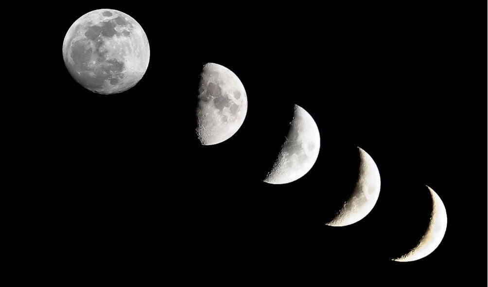 Imagem de fases da lua