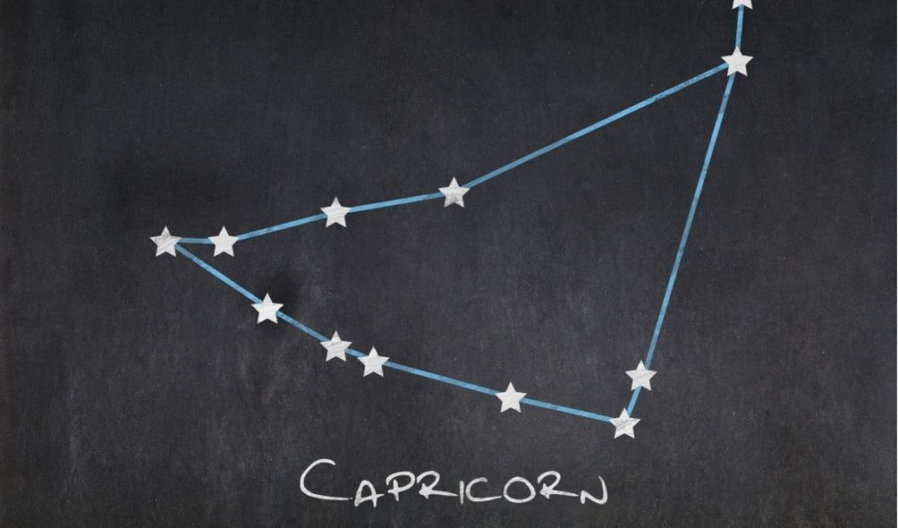Imagem da constelação de capricórnio