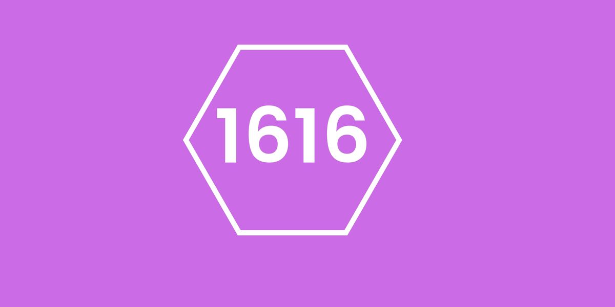 1616 em fundo rosa