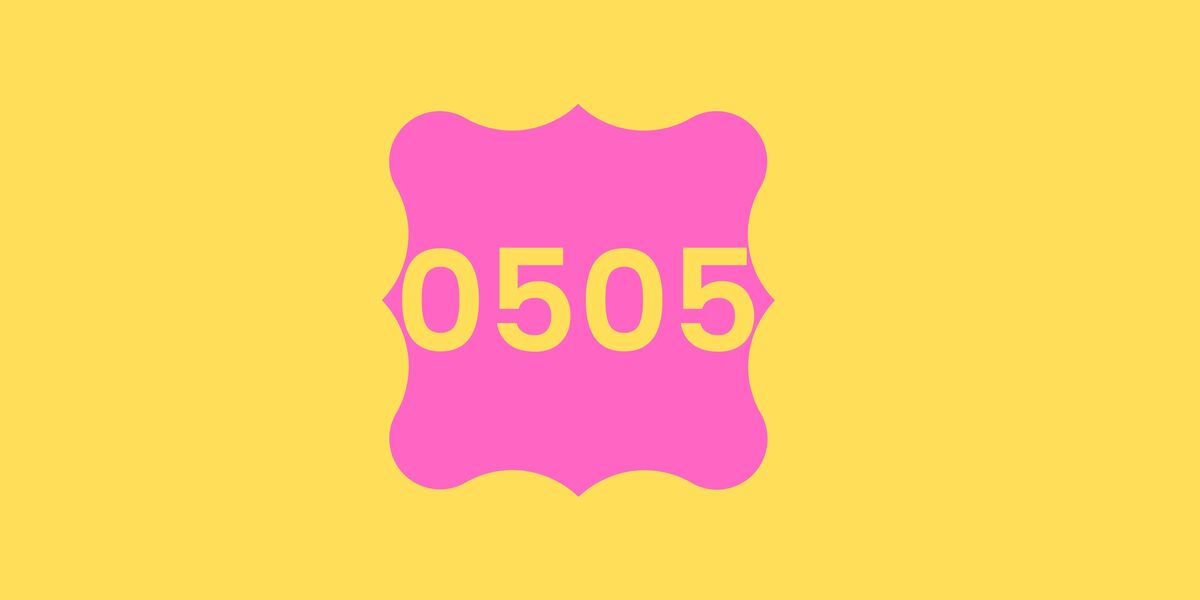 0505 com fundo amarelo