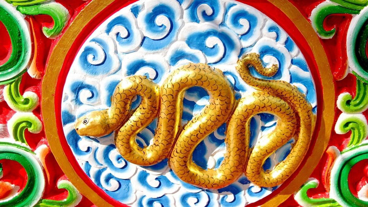 Signo chinês da serpente.