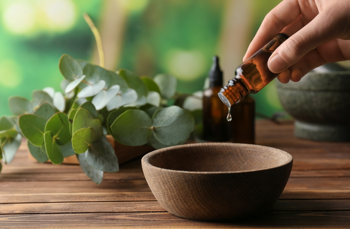 Óleo essencial para aromaterapia